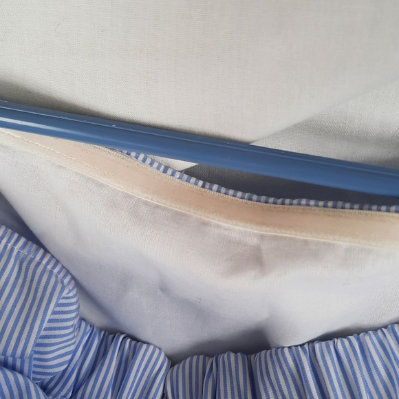 Club Monaco Blue Rhodas Midi Dress - Picture 7 of 8